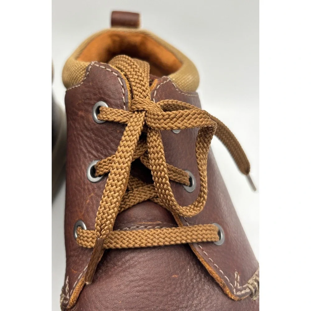 Clarks Collection Extreme Comfort Brown Leather Chukka Boots Mens 9.5